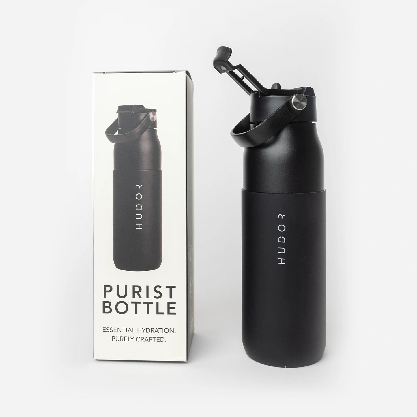 HUDOR Purist Bottle Black