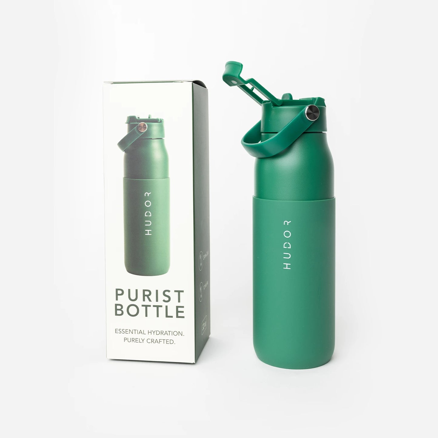 زجاجة هودور بوريست الخضراء